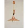 Minimalistyczna lampa wisząca z aluminium